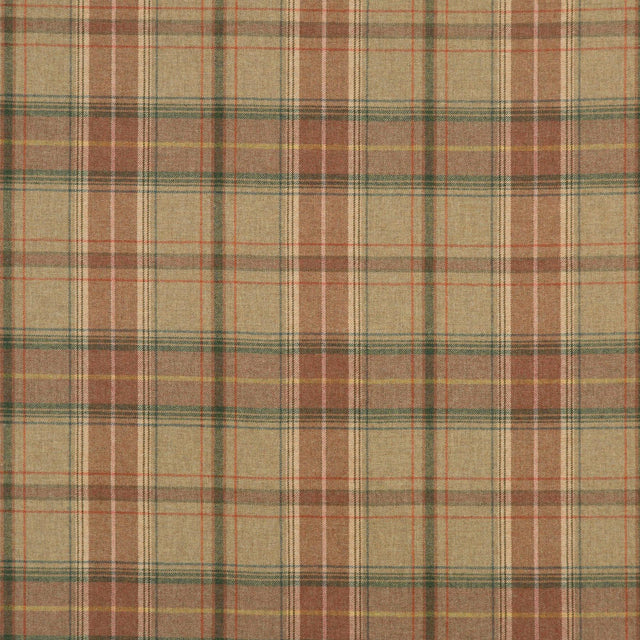 Mulberry SHETLAND PLAID QUARTZ Fabric