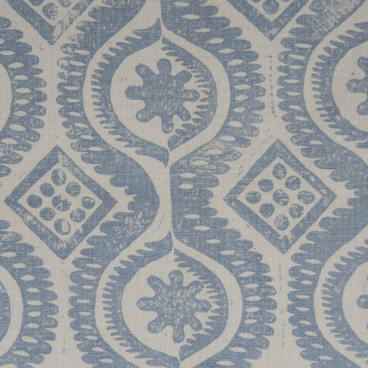 Lee Jofa DAMASK BLUE Wallpaper