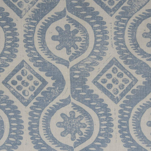Lee Jofa DAMASK BLUE Wallpaper