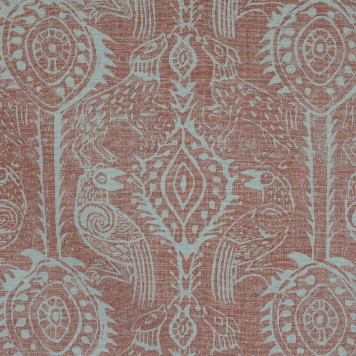 Lee Jofa BEASTIES CORAL Wallpaper