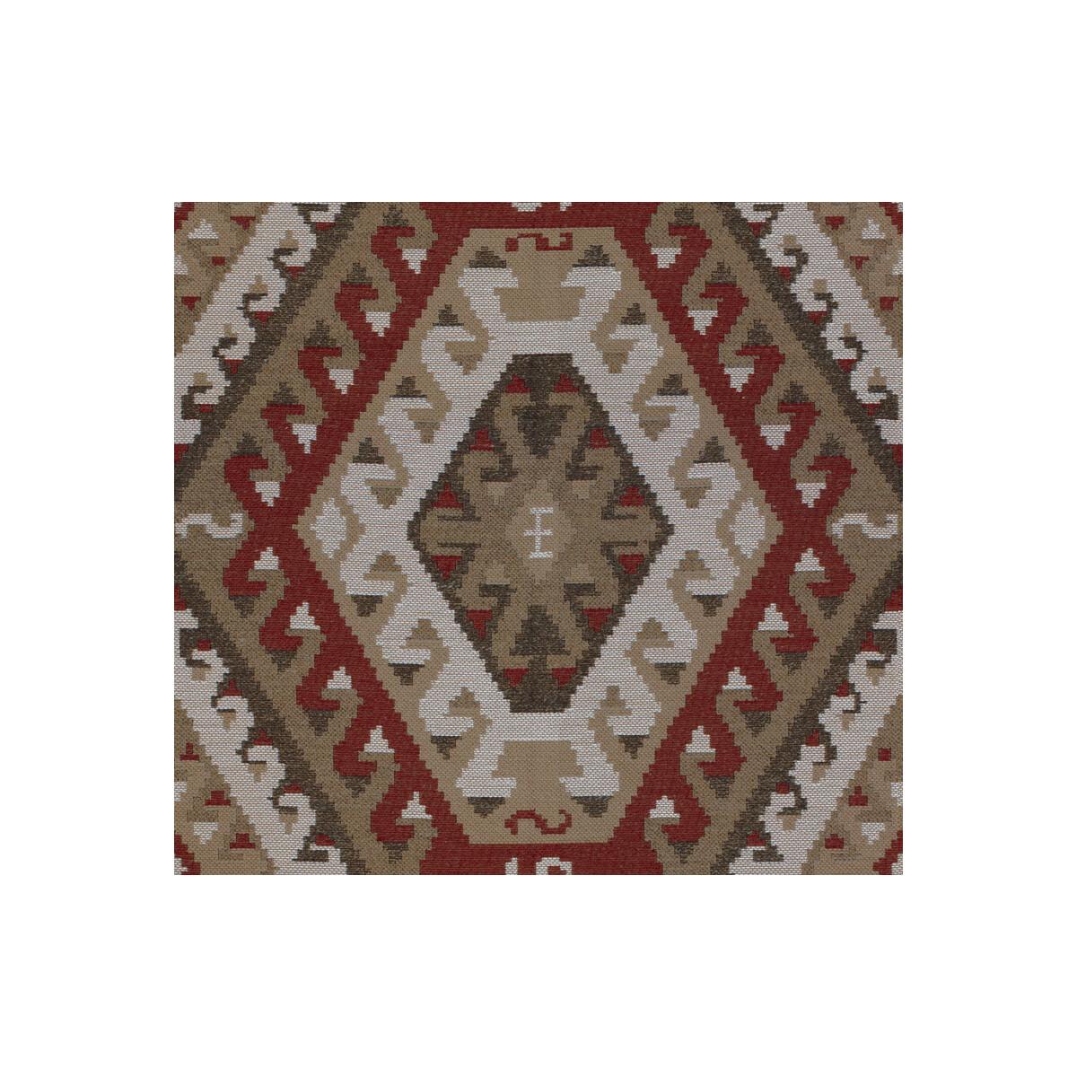 Kravet Rustic Kilim Sundried Red Fabric