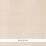 Schumacher Lavaux Sheer Putty Fabric