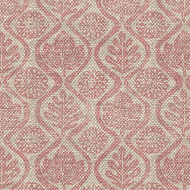 Lee Jofa OAKLEAVES PINK/OATMEAL Fabric