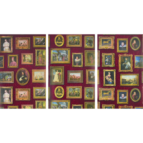 Andrew Martin GALLERY RED Wallpaper