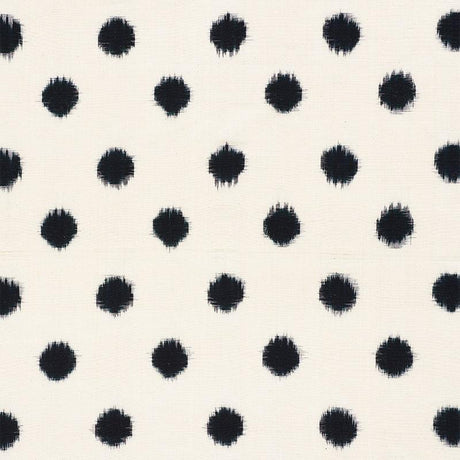 Schumacher Sakuru Ikat Black Fabric