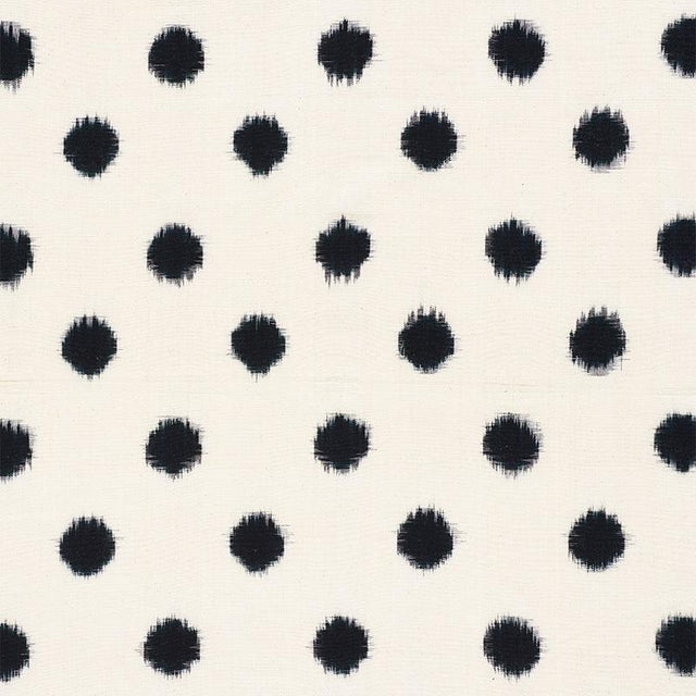 Schumacher Sakuru Ikat Black Fabric