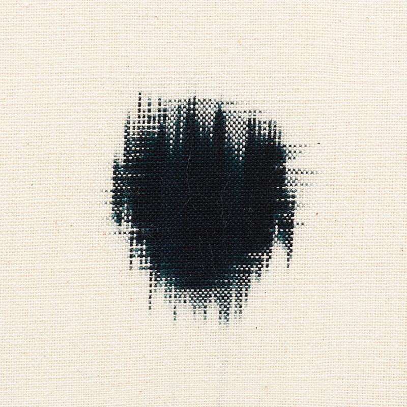 Schumacher Sakuru Ikat Black Fabric