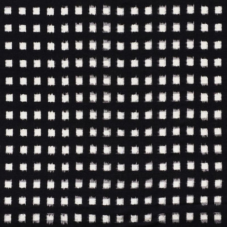 Schumacher Heiho Ikat Black Fabric