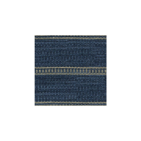 Kravet Saddle Stripe Indigo Fabric