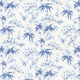 Schumacher Arita Floral Porcelain Wallpaper