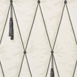 Schumacher Drapery Bone Wallpaper