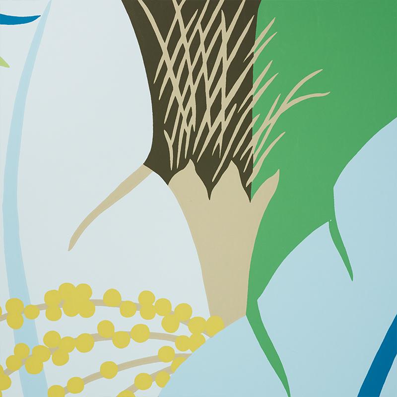 Schumacher Ananas Peacock Wallpaper