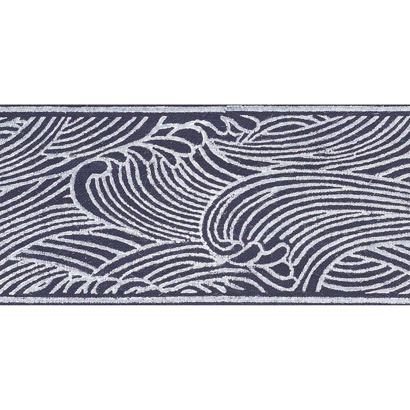 Schumacher Umi Tape Indigo Trim