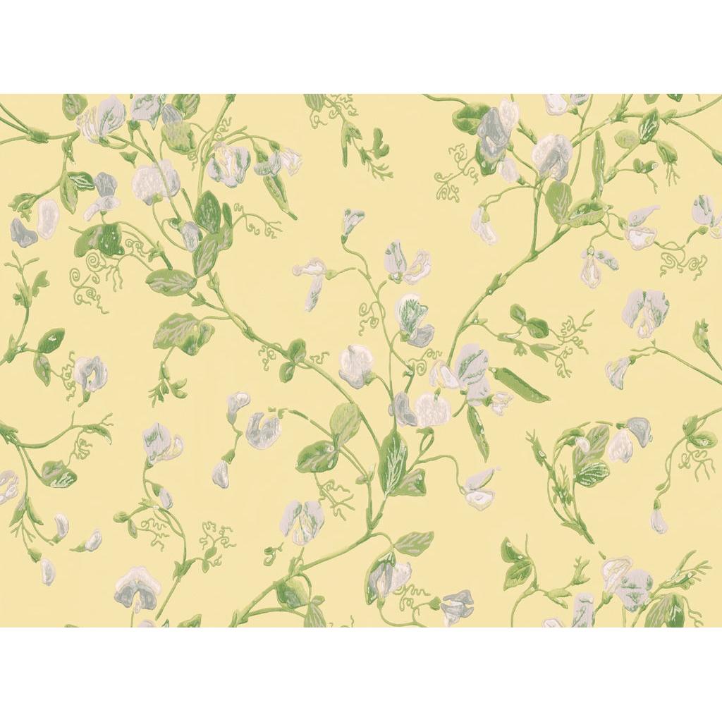 Cole & Son SWEET PEA YELLOW Wallpaper