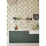 Cole & Son SWEET PEA YELLOW Wallpaper