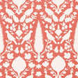 Schumacher Chenonceau Coral Fabric