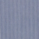 Schumacher Edie Stripe Navy Fabric