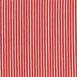 Schumacher Edie Stripe Red Fabric