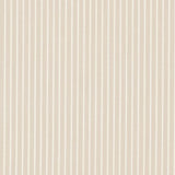 Schumacher Edie Stripe Taupe Fabric