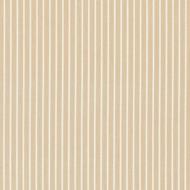 Schumacher Edie Stripe Sand Fabric