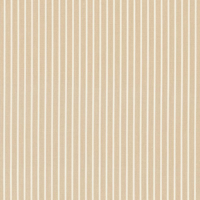 Schumacher Edie Stripe Sand Fabric