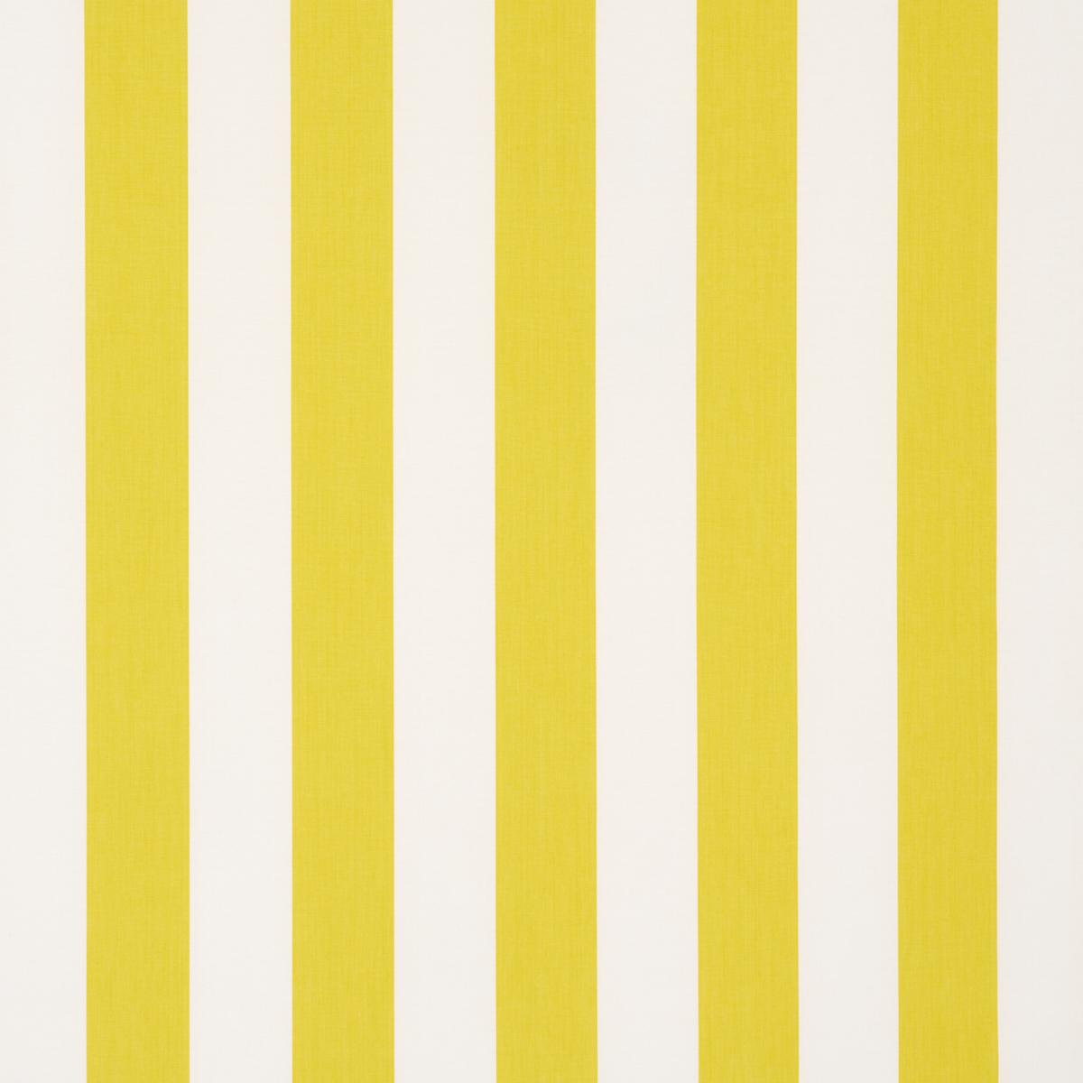 Schumacher Andy Stripe Yellow Fabric