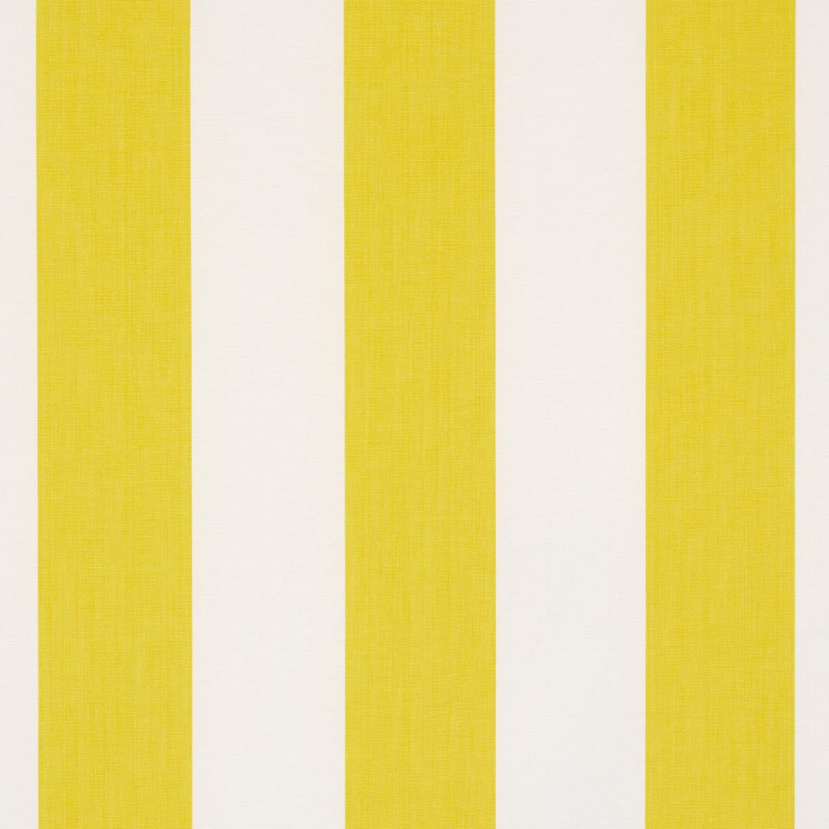 Schumacher Andy Stripe Yellow Fabric