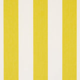 Schumacher Andy Stripe Yellow Fabric