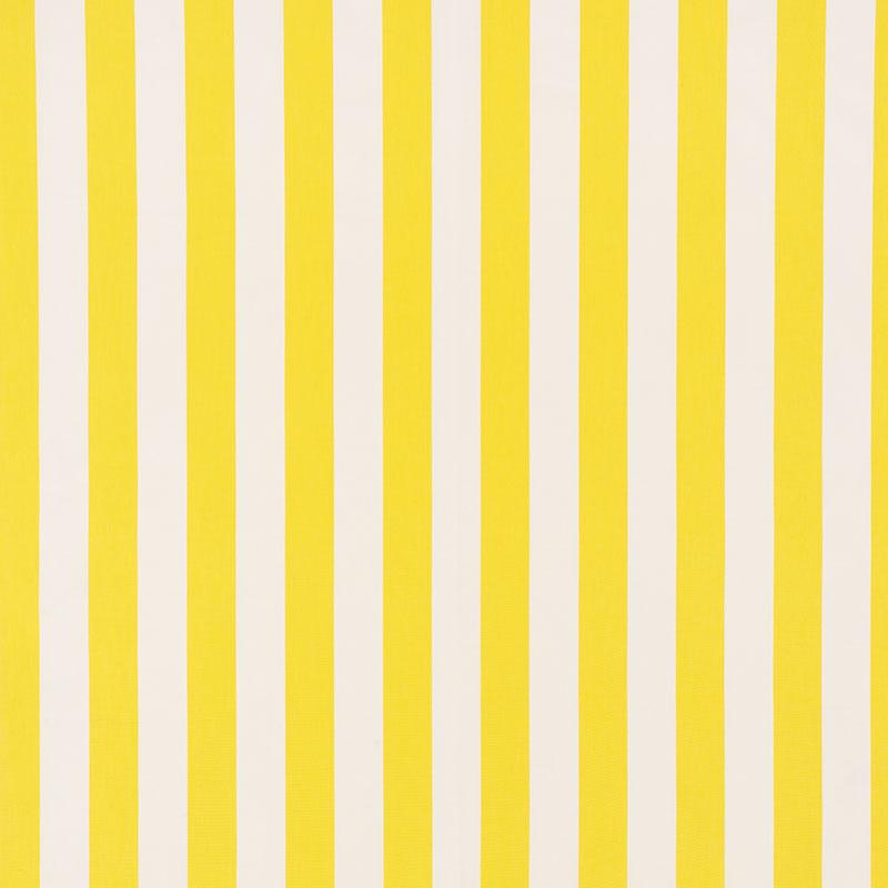 Schumacher Andy Stripe Yellow Fabric