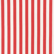 Schumacher Andy Stripe Red Fabric