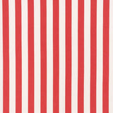 Schumacher Andy Stripe Red Fabric