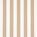 Schumacher Andy Stripe Sand Fabric
