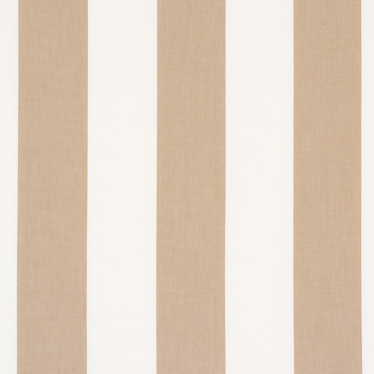 Schumacher Andy Stripe Sand Fabric
