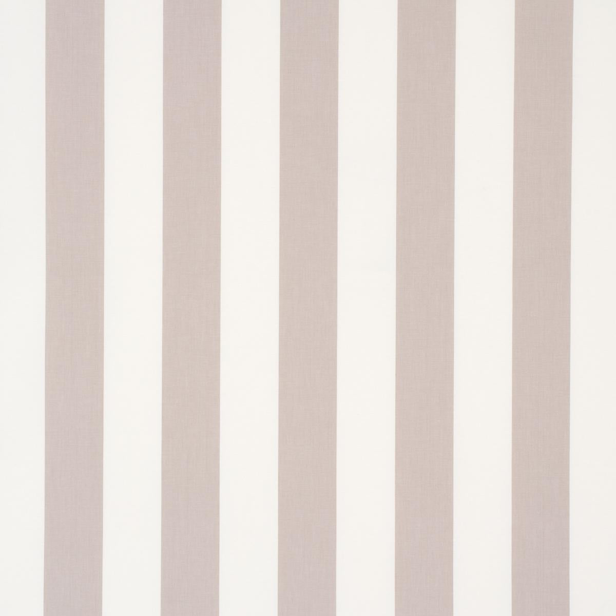 Schumacher Andy Stripe Taupe Fabric