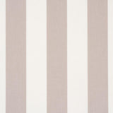 Schumacher Andy Stripe Taupe Fabric