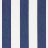 Schumacher Andy Stripe Navy Fabric