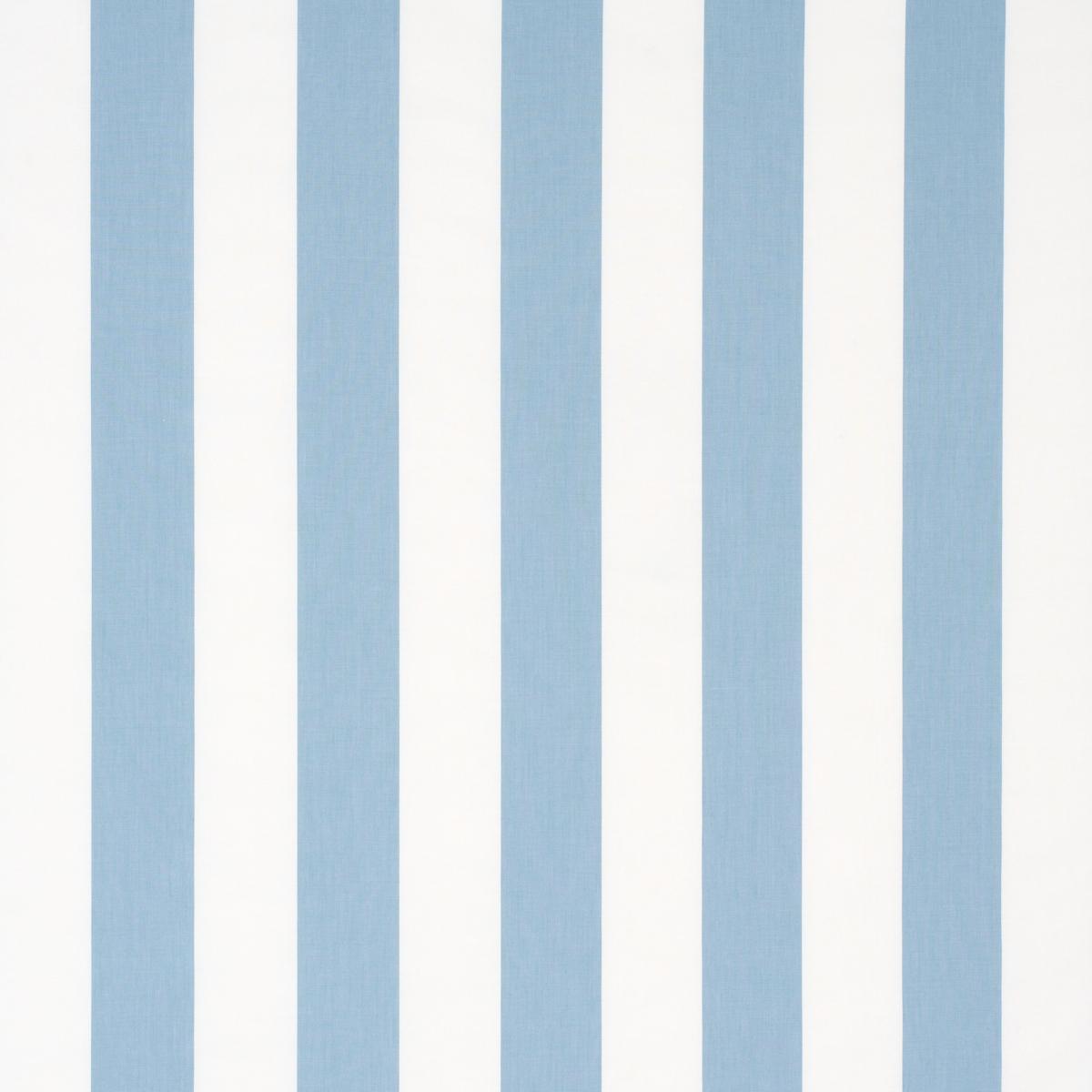 Schumacher Andy Stripe Sky Fabric