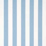Schumacher Andy Stripe Sky Fabric