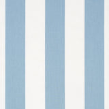 Schumacher Andy Stripe Sky Fabric