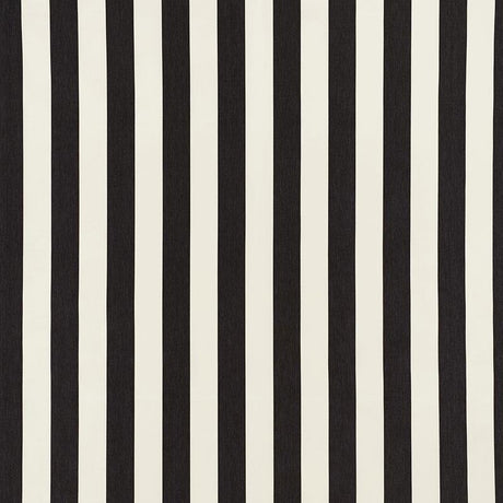Schumacher Andy Stripe Black Fabric