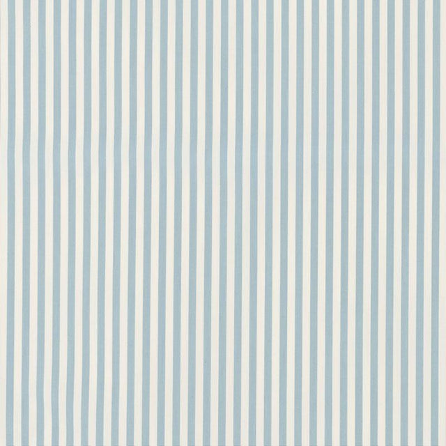 Schumacher Brigitte Stripe Sky Fabric