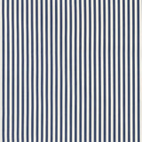 Schumacher Brigitte Stripe Navy Fabric