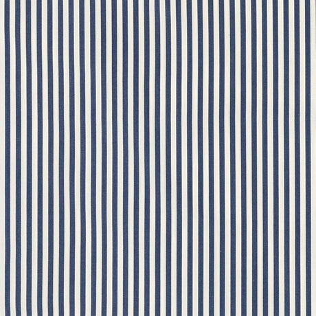 Schumacher Brigitte Stripe Navy Fabric