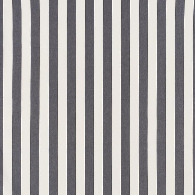 Schumacher James Stripe Charcoal Fabric