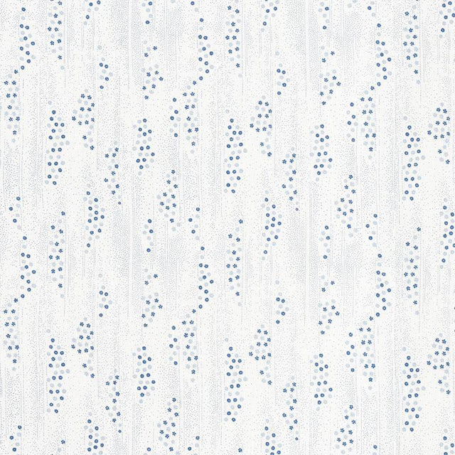 Schumacher Taki Floral Porcelain Fabric