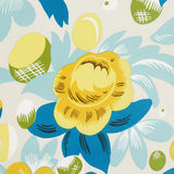 Schumacher Juin Citron & Peacock Fabric