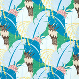 Schumacher Ananas Peacock Fabric