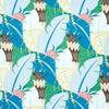Schumacher Ananas Peacock Fabric