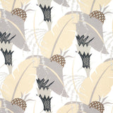 Schumacher Ananas Neutral Fabric
