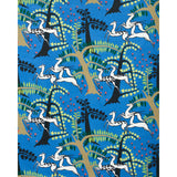 Schumacher Antelopes Cobalt Fabric